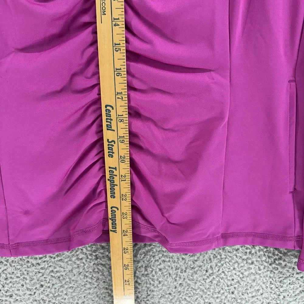EP Pro Jacket Womens L Full Zip Long Sleeve Tennis Golf Athletic‎ Sports Pink
